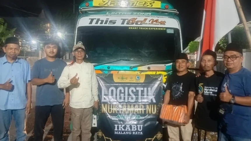Dukung Muktamar Ke-35 NU, IKABU Malang Raya Kirim 4 Ton Logistik untuk Dapur Umum