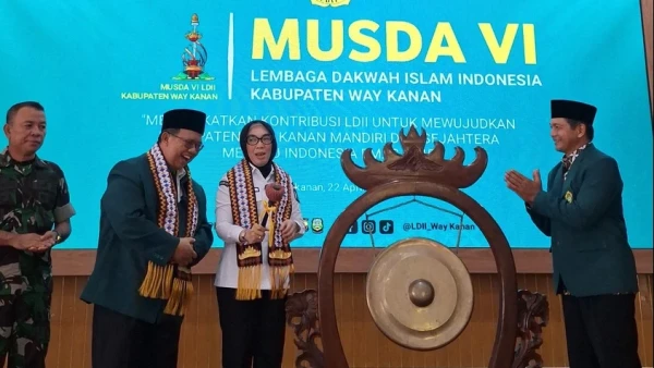 Bupati Way Kanan Buka Musda VI LDII 2026, Tekankan Pentingnya ...