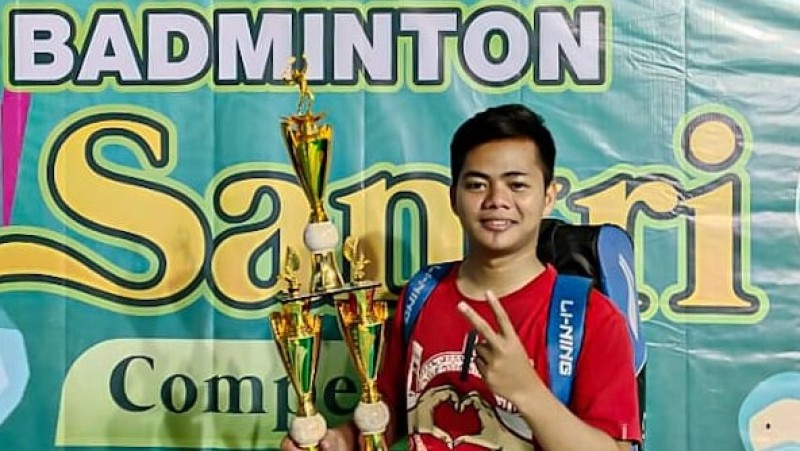Sabet Juara 2 Turnamen Badminton, Atlet PMII Cabang Jombang ini Ingin Berlaga Hingga Tingkat Nasional