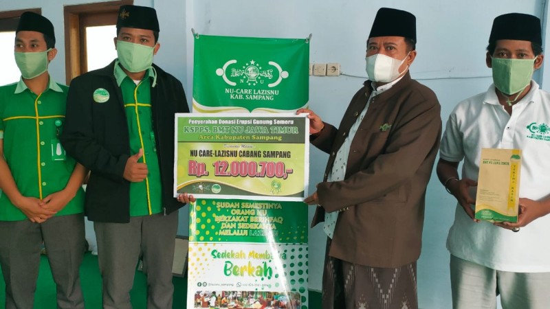 Ketua PCNU Sampang Imbau Salurkan Bantuan Semeru kepada LAZISNU