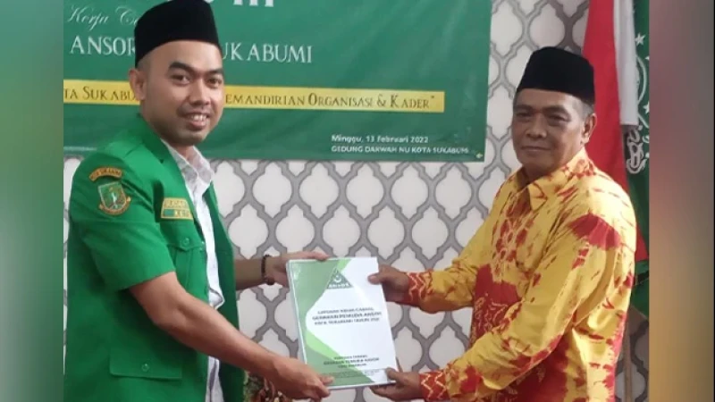 Gelar Rakercab, Ketua GP Ansor Kota Sukabumi: Kita Ciptakan Kader yang Penuh Loyalitas Berkhidmah pada NU