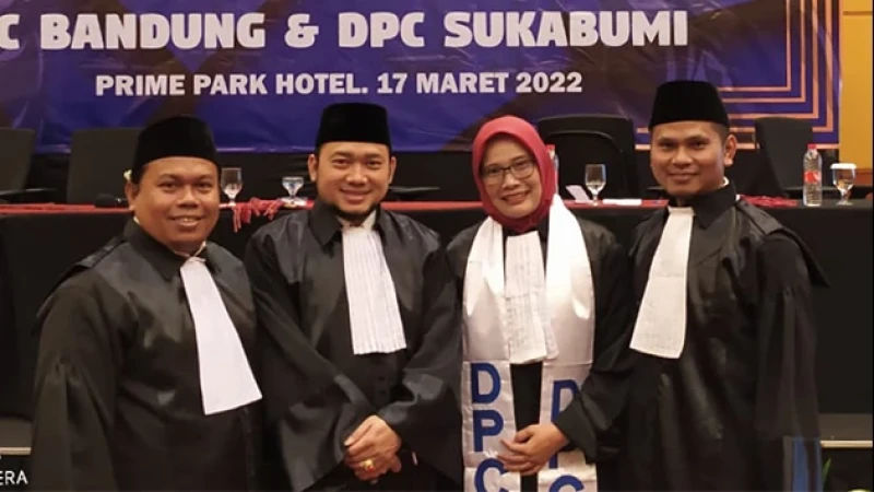 Tiga Kader Penggerak NU Sukabumi Raya Disumpah Jadi Advokat