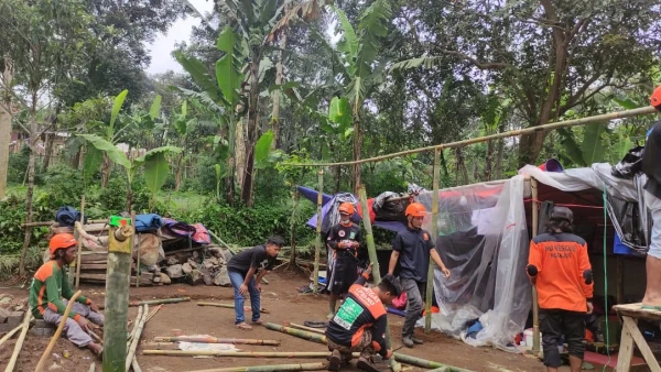 Relawan Nu Nganjuk Peduli Cianjur Lakukan Pemulihan Pasca Gempa Nu