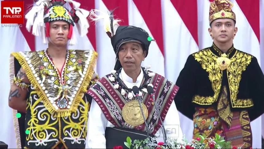 Sampaikan Pidato Kenegaraan, Presiden Jokowi Sindir Politisi yang Catut Namanya untuk Pilpres 2024