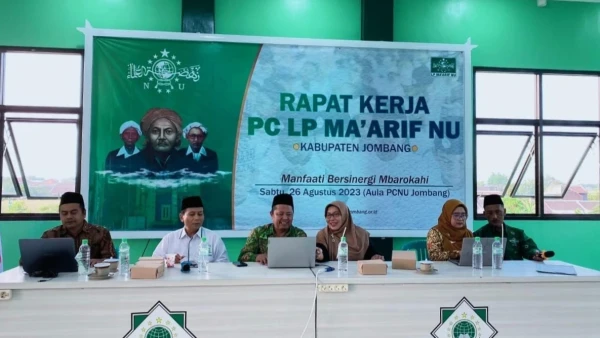 Lp Maarif Pcnu Jombang Gelar Raker Siap Wujudkan 20 Madrasah Atau