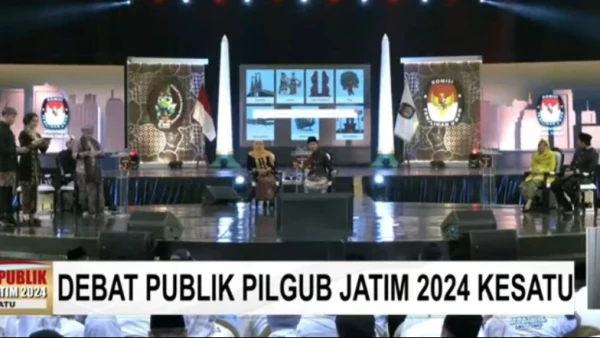 Debat Perdana, Tiga Cagub Jatim Bahas Kemiskinan dan Kesenjangan di Madura