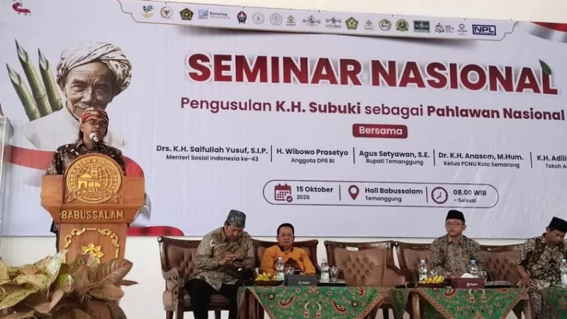 KH Subuki dan Jejak Perjuangan Bambu Runcing Parakan Dikaji untuk Gelar Pahlawan Nasional