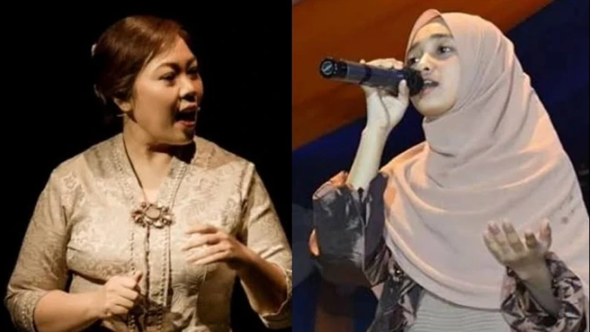 Monolog Inayah Wahid dan Lantunan Shalawat Veve Zulfikar Meriahkan Haul Ke-13 Gus Dur