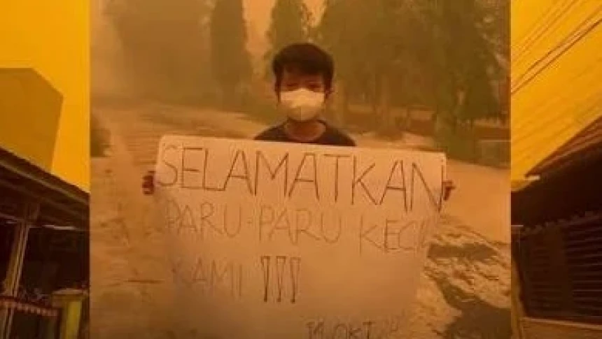 Imbas Asap Karhutla, TKA Siswa di Kalimantan Tengah Ditunda