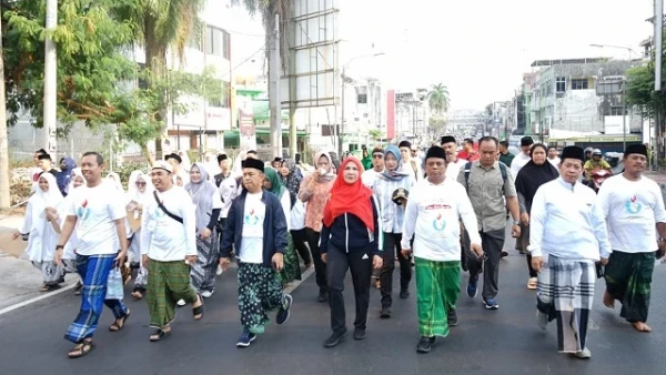 Kolaborasi Lintas Elemen dan Ormas, Hari Santri 2023 di Lampung Meriah