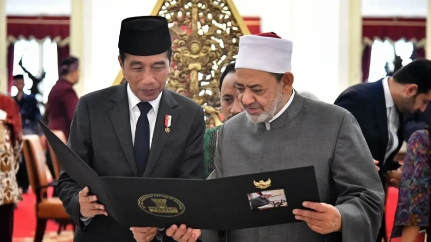 Grand Syekh Bertemu Jokowi Bahas Gencatan Senjata hingga Pembangunan Pusat Pengembangan Al-Azhar di Indonesia