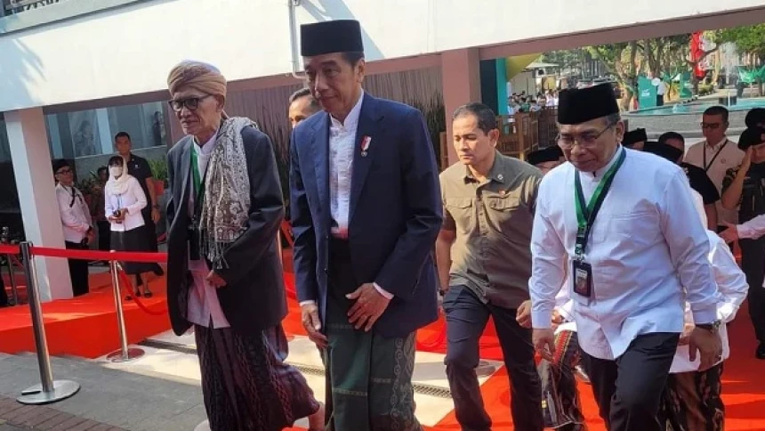 Presiden Jokowi Sebut Gedung 9 Lantai UNU Yogyakarta Sesuai Jumlah Bintang NU dan Wali Songo