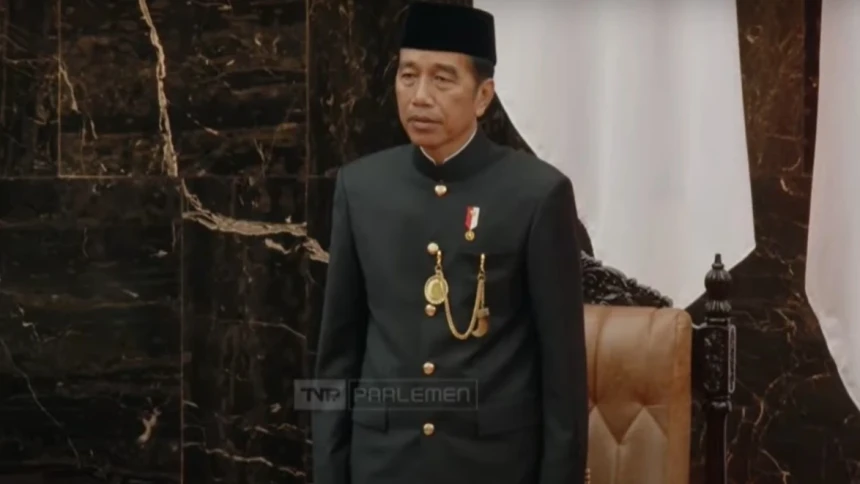 Jokowi Kenakan Baju Adat Betawi di Sidang Tahunan MPR 2024