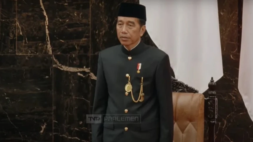 Jokowi Sampaikan Terima Kasih kepada Rakyat dalam Sidang Tahunan 2024