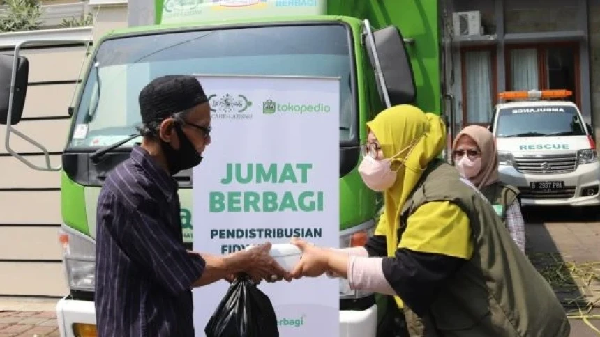 LAZISNU PBNU Rutin Gelar Jumat Berbagi untuk Dhuafa di Jakarta