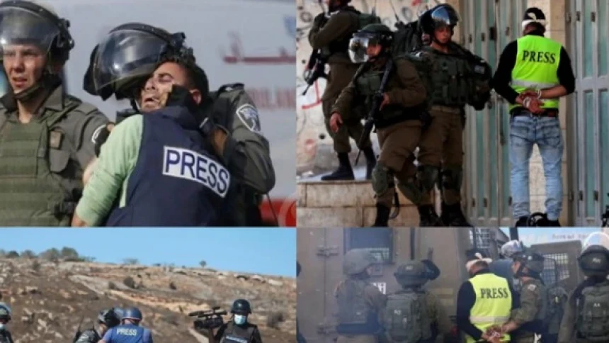 Serikat Jurnalis Palestina: 108 Serangan terhadap Jurnalis Terjadi pada Juli