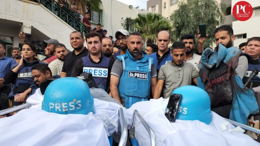 112 Jurnalis di Gaza Palestina Terbunuh Sejak Perang 7 Oktober 2023