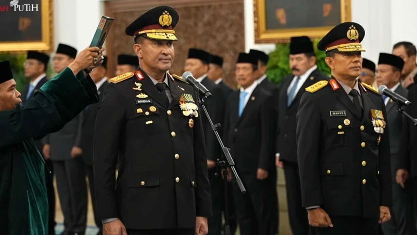 Prabowo Resmi Lantik Suyudi Ario Seto sebagai Kapolri Gantikan Listyo Sigit