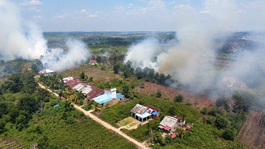 Walhi Soroti Narasi 'Terorisme Ekologi' dalam Penanganan Karhutla
