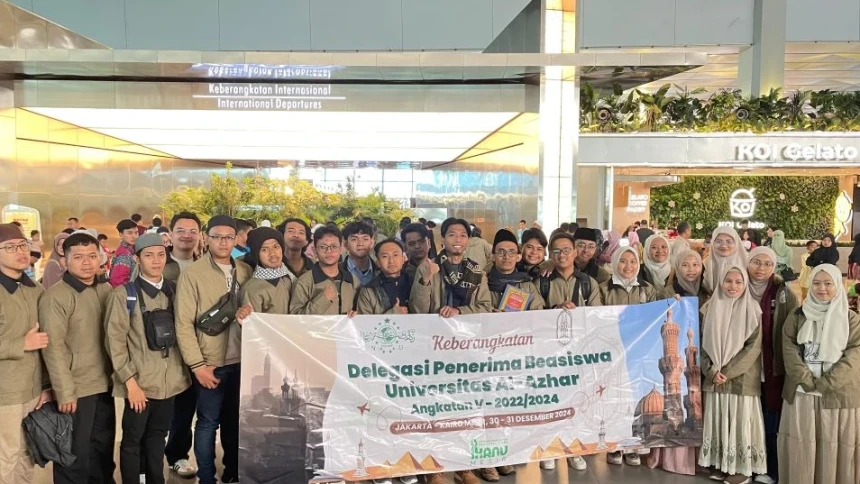 PBNU Berangkatkan 28 Penerima Beasiswa Studi ke Al Azhar Mesir 