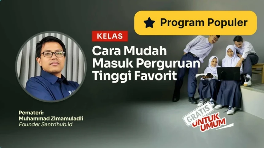 NU Online Institute Buka Kelas Cara Mudah Masuk Perguruan Tinggi pada Tanggal 2 Mei, Gratis!