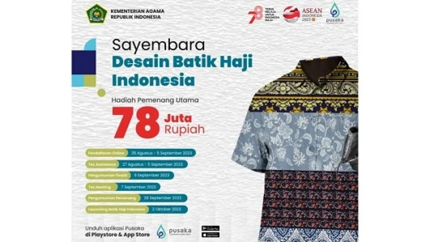 Kemenag Gelar Sayembara Desain Batik Haji Indonesia, Berikut Ketentuannya