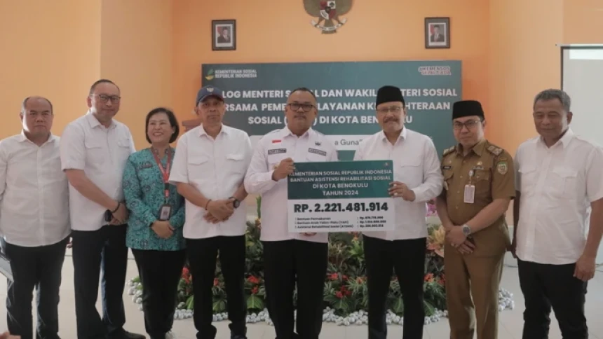 Kemensos Beri Bantuan bagi Pemerlu Pelayanan Kesejahteraan Sosial di Bengkulu