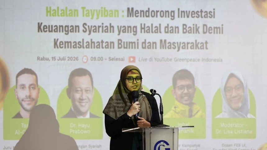 Greenpeace Desak Investasi Syariah Tinggalkan Batu Bara, Dorong Prinsip Thayyib demi Masa Depan Hijau