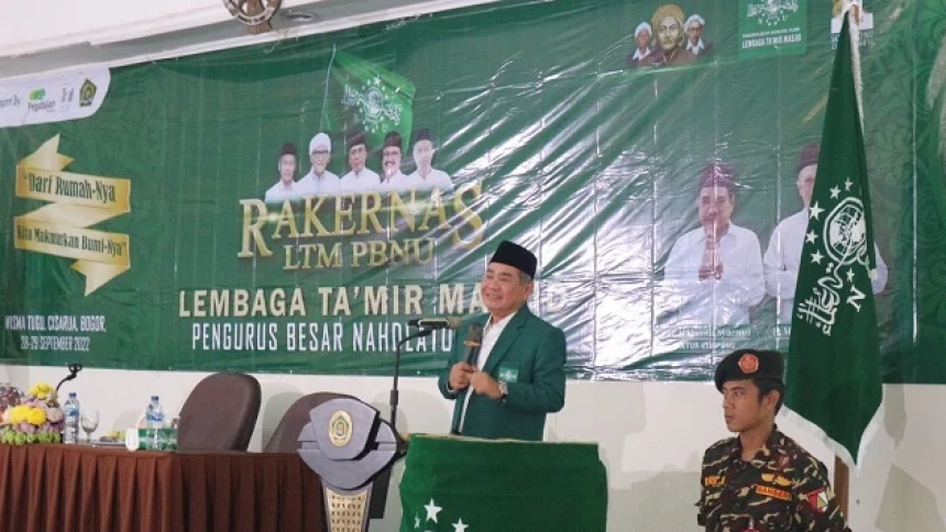Rakernas LTM PBNU Tegaskan Misi Makmurkan Masjid Sejahterakan Indonesia