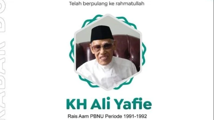 Almaghfurlah KH Ali Yafie Dimakamkan di TPU Tanah Kusir Bakda Zuhur