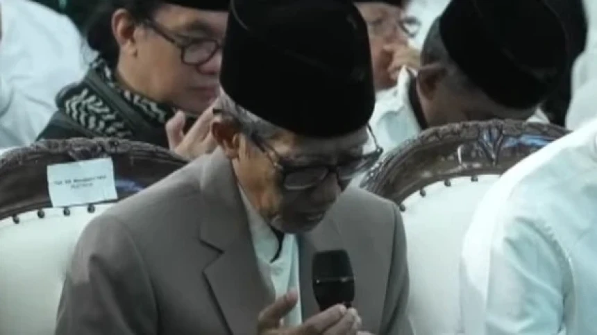 Pimpin Doa Pelantikan PBNU 2026-2031, KH Aniq Muhammadun Mohon Keberkahan untuk NU