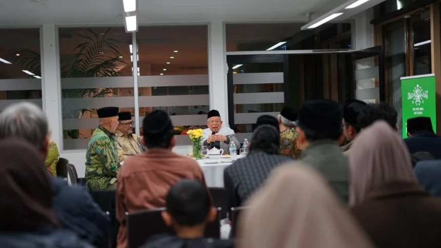 Kunjungan ke Melbourne, Kiai Ma’ruf Amin: Ber-NU Harus dengan Kesadaran, Bukan Sekadar Identitas
