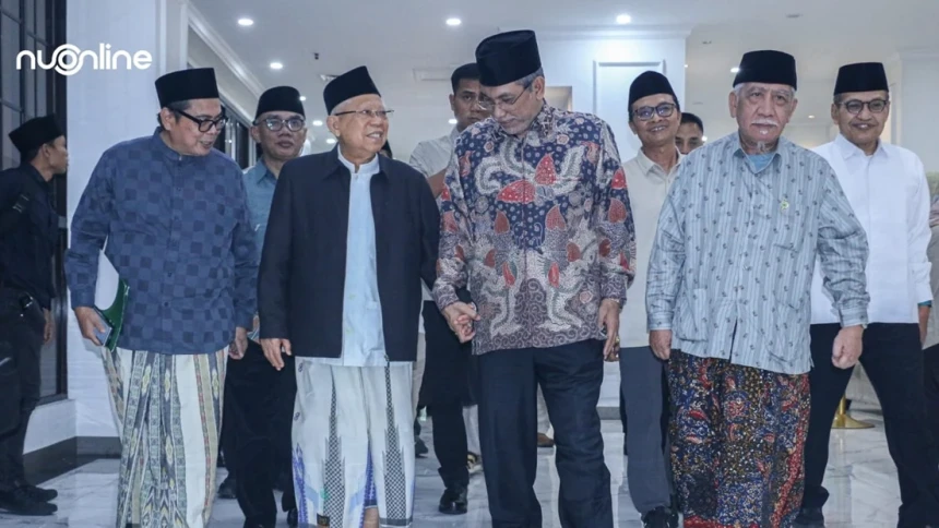 Soal Muktamar Ke-35 NU, KH Ma'ruf Amin Yakin Istana Tak Ikut Campur