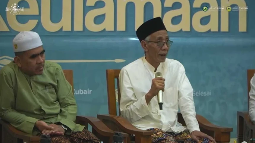 KH Ubaidullah Shodaqoh Beri Catatan Piagam Keulamaan NU tentang Pentingnya Sifat Kasih Sayang