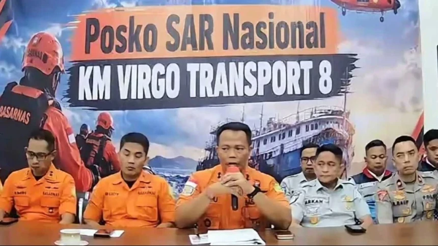 Tim SAR Hentikan Sementara Penyelamatan KM Virgo Transport 8