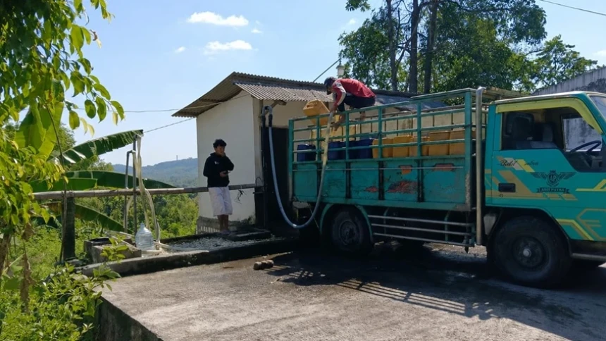 Musim Kemarau, Desa Pemasok Air di Lasem Mulai Siaga Hadapi Ancaman Krisis Air