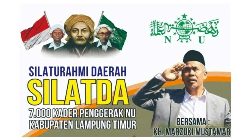 Silatda 7.000 Kader Penggerak NU Lampung Timur Bakal Warnai 1 Abad NU