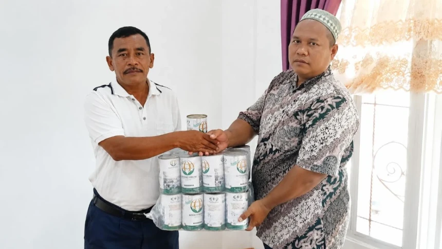 LAZISNU Aceh Singkil Distribusikan Kotak Koin NU untuk Gerakkan Seribu Rupiah Setiap Hari