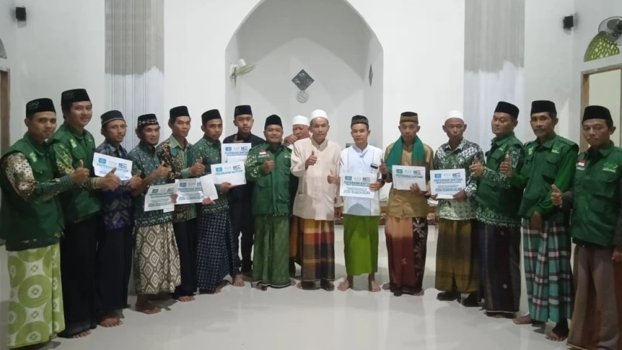 LAZISNU Adiluwih Bantu Pembangunan 10 Masjid dan Pesantren