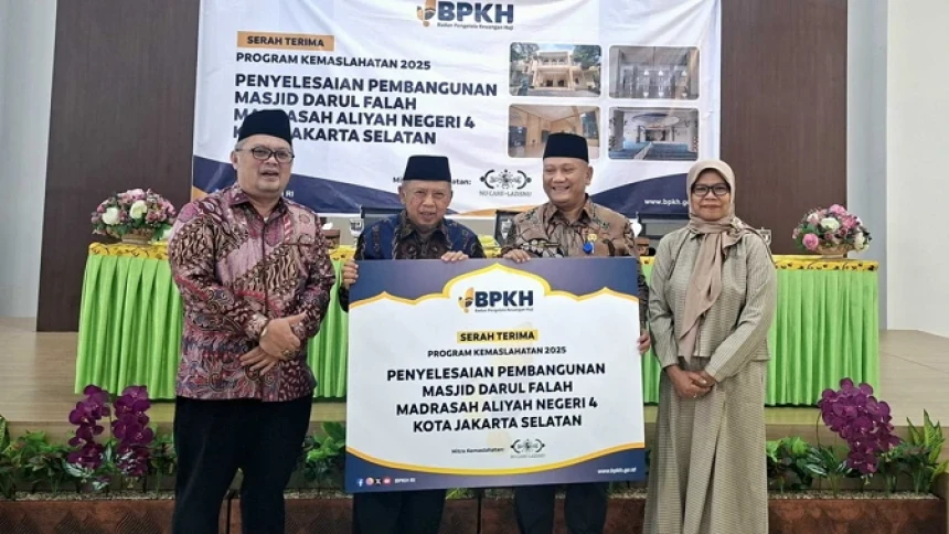 Sinergi NU Care-LAZISNU dan BPKH Rampungkan Pembangunan Masjid Darul Falah