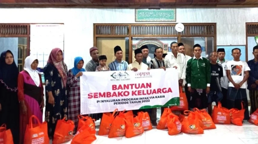 LAZISNU Salurkan Hasil Penggalangan dengan Matahari untuk Program Kemanusiaan dan Keagamaan