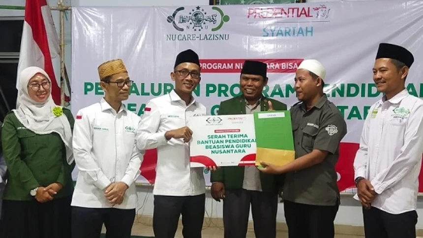 LAZISNU Salurkan Program Pendidikan Beasiswa Guru Nusantara di Kota Cirebon