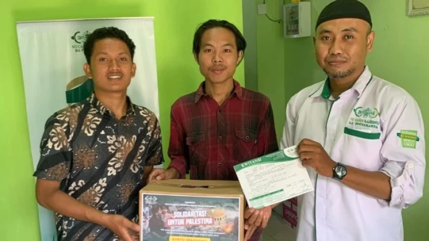Mahasiswa Berbagai Daerah di Yogyakarta Galang Dana untuk Palestina