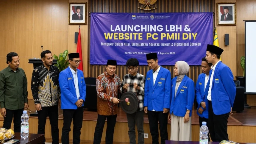 PMII DIY Luncurkan LBH dan Situsweb, Perkuat Advokasi Hukum hingga Gerakan Digital