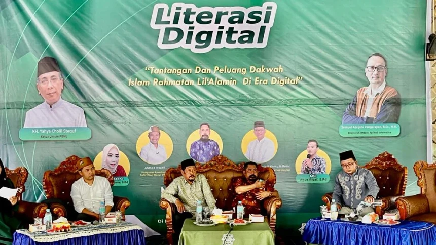 LTNNU Gelar Seminar Literasi Digital untuk Santri di Deli Serdang