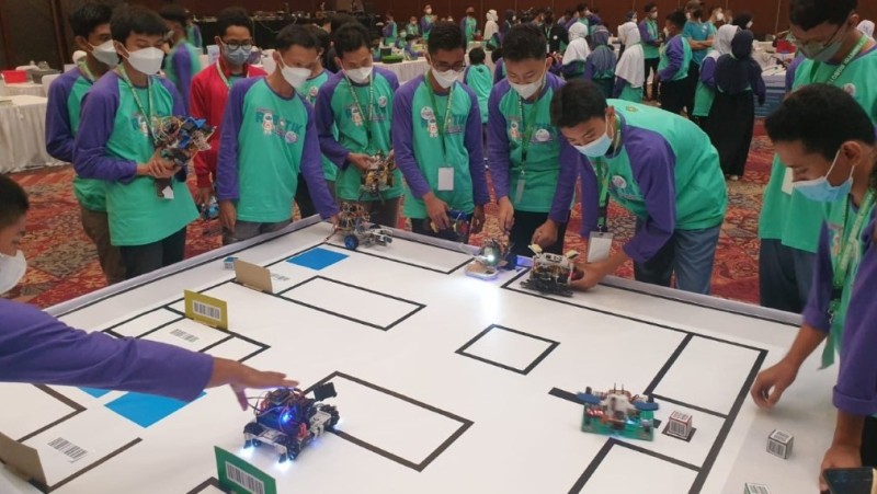 Kompetisi Robotik 2021 Lahirkan Generasi Melek Teknologi Terbaru