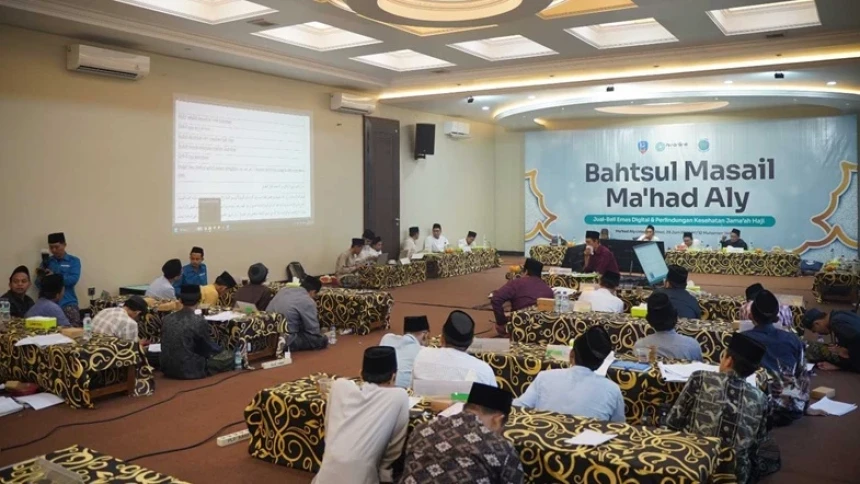 Bahtsul Masail Ma'had Aly Putuskan Status Kepemilikan Emas dalam Skema Jual Beli LJK