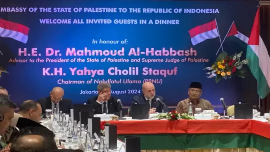 PBNU Sambut Kedatangan Mahmoud Al-Habbash, Ungkap Permasalahan di Palestina