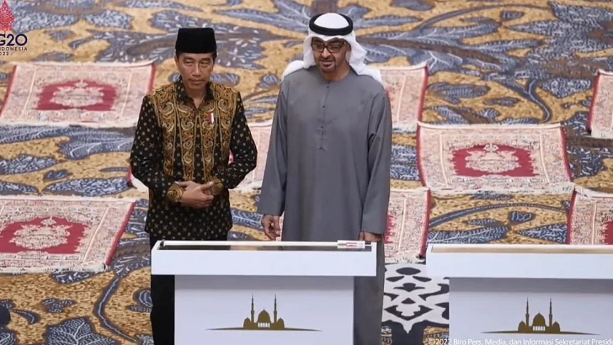 Presiden Jokowi dan MBZ Resmikan Masjid Raya Sheikh Zayed di Solo