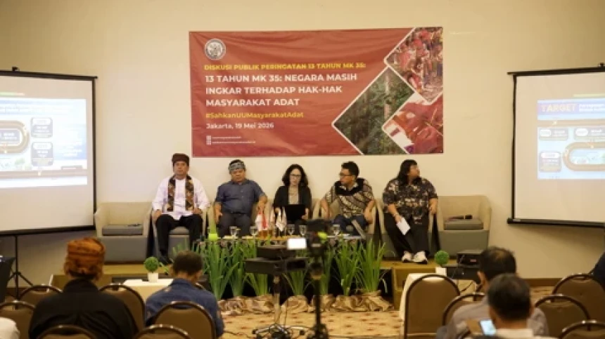 13 Tahun MK 35, Pengakuan Masyarakat Adat Dinilai Belum Hadirkan Keadilan Ekologis